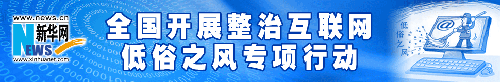 整治互聯(lián)網(wǎng)低俗風(fēng)專項行動