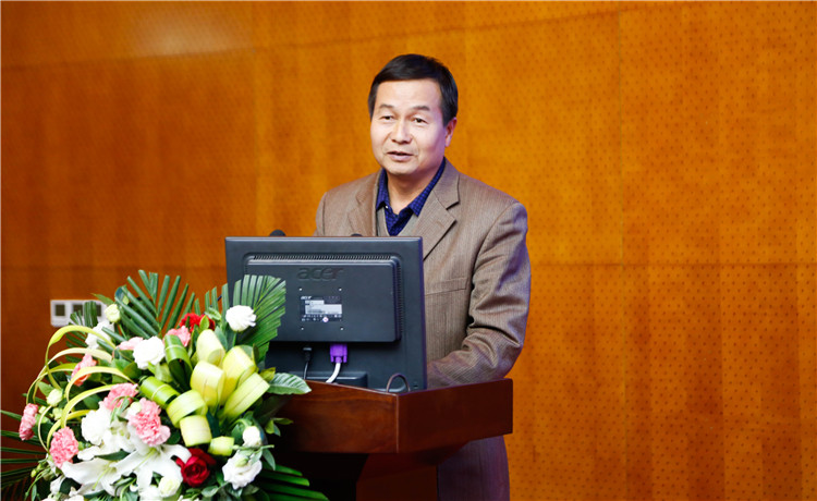 中數(shù)盟陜西工委成立大會，陜西省通信管理局史軍懷處長致辭